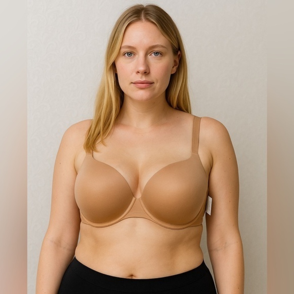Auden Brown Underwire Bra Size 46C